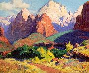 Bischoff, Franz Pinnacle Rock w oil